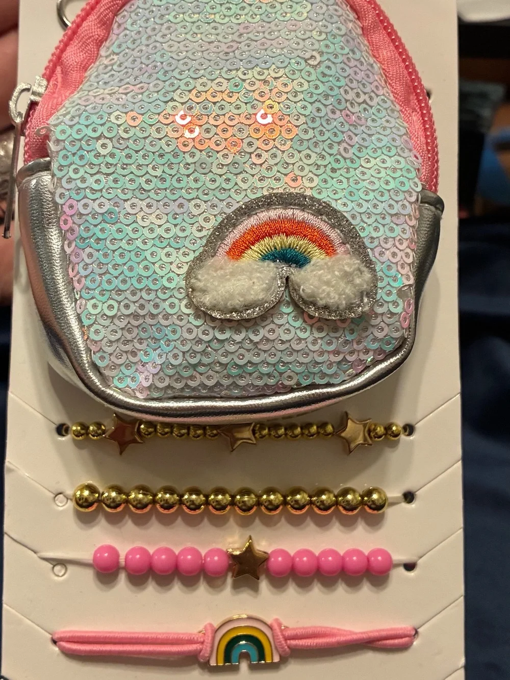 Bundle of Hair Accessories and Spirit Animal Bag